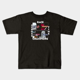 Race Across Time 2022 Champions - VILLAINS! Kids T-Shirt